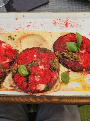 Portablella mushrooms at The Botanist in Zadar