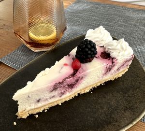 Raspberry cheesecake  at The Botanist in Zadar