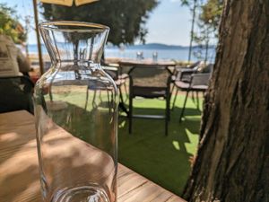 View of the sea at The Botanist in Zadar