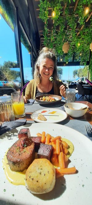 Zeer blij! at The Botanist in Zadar