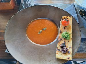 Tomato soup at The Botanist in Zadar