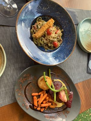 Pasta and dikdik   at The Botanist in Zadar