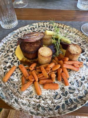 Vegan filet mignon  at The Botanist in Zadar
