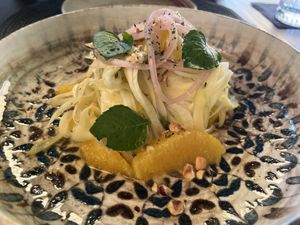 Fennel salad   at The Botanist in Zadar