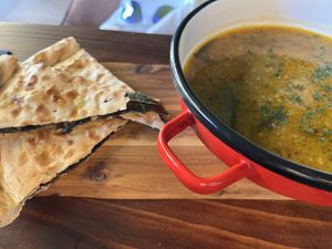 Chickpea stew   at The Botanist in Zadar