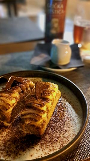 The tiramisu was absolutely divine. Easily the best I've ever had. at The Botanist in Zadar