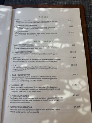   at The Botanist in Zadar