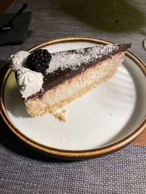 Bounty cake  at The Botanist in Zadar