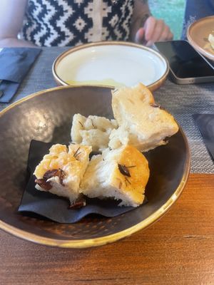 focaccia   at The Botanist in Zadar