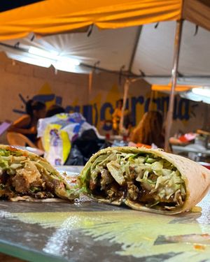 P.E.T.A (Tofu wrap)  at V9 Food Co in Port Of Spain