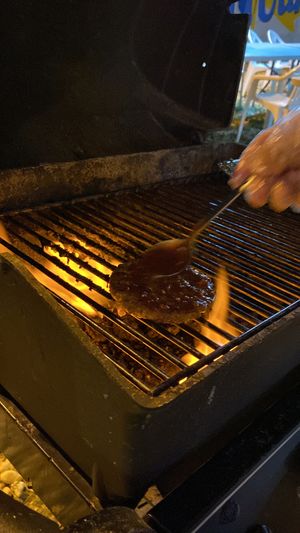 Burgers  at V9 Food Co in Port Of Spain