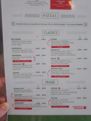  at Green Pizza in Mexico City