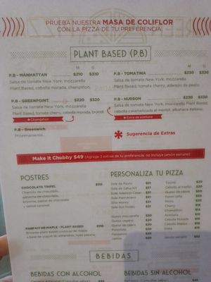  at Green Pizza in Mexico City