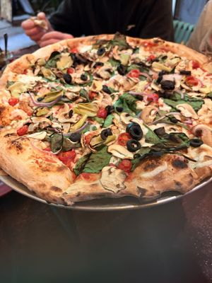   at Green Pizza in Mexico City