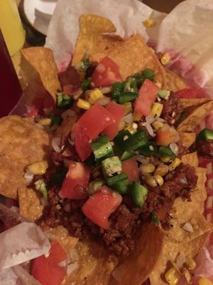 Dirty nachos  at Dirty Franks Hot Dog Palace in Columbus