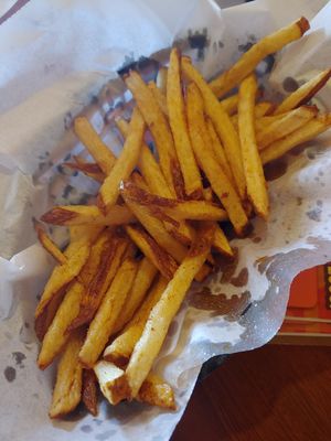 Haircut fries at Dirty Franks Hot Dog Palace in Columbus