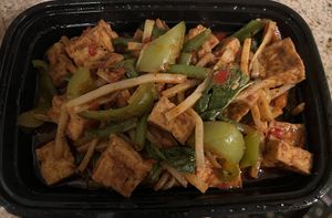 Spicy Bamboo (Pad Ped)  at Thai Cafe in Indianapolis