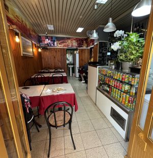 Inside (also has tables outside)  at Kasthamandap Restaurant And Cafe House in Lisbon