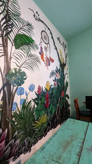 Atmosphere at Vegan Tranquil Rose in Kandy