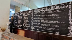 Wall decal at Vegan Tranquil Rose in Kandy