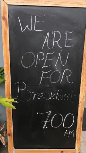 Open from 7am to 10pm for All day breakfast, lunch and dinner. We serve Wine & beer as well.  at Vegan Tranquil Rose in Kandy