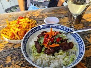 No Beef at Forked Up Vegan Kitchen - Blackstock Market in Liverpool