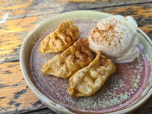 Pud at Forked Up Vegan Kitchen - Blackstock Market in Liverpool