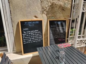 Menu at Hakko in Montpellier
