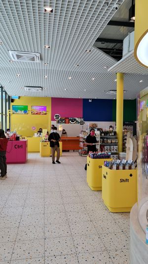 Small plant based mini mart at alt.Eatery in Bangkok