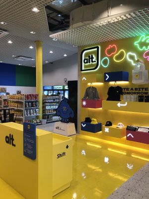 Market inside  at alt.Eatery in Bangkok