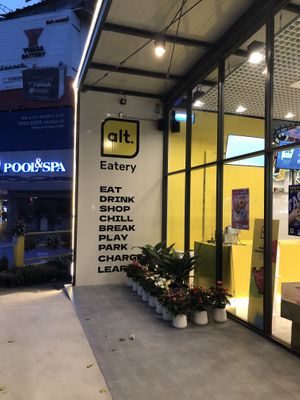 Stop front  at alt.Eatery in Bangkok