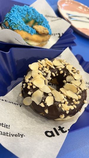 This one was a gift 🥰  at alt.Eatery in Bangkok