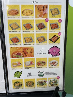 Menu, page2  at alt.Eatery in Bangkok