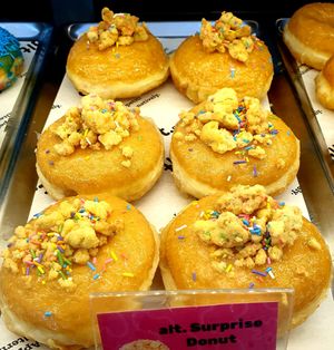 lots of donuts at alt.Eatery in Bangkok