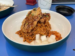 Tender Korean noodles, 135 baht  at alt.Eatery in Bangkok