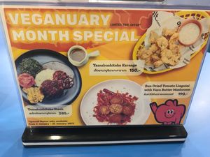 on the table at alt.Eatery in Bangkok