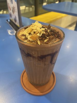 Chocolate milkshake “smoothie"  at alt.Eatery in Bangkok