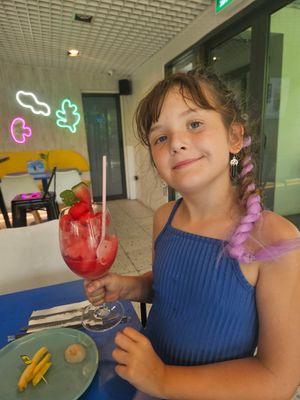 Watermelon drink at alt.Eatery in Bangkok