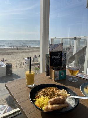 Vegan massaman curry  at Nautilus aan Zee in Egmond Aan Zee
