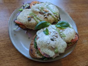 Caprese at Cravings For Green in Ede