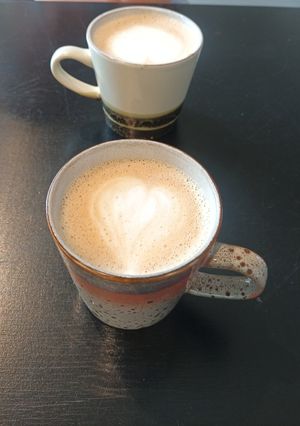 Cappuccino at Cravings For Green in Ede