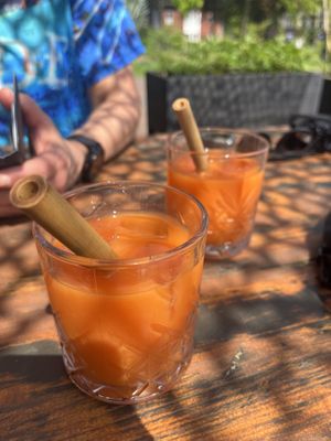 Orange juice   at Cravings For Green in Ede