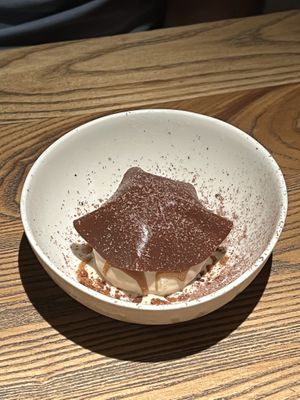 Tiramisu icecream   at Plates in London