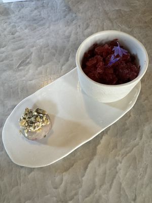 Seasonal snack  at Plates in London