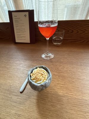 Ice cream with beets  at Plates in London