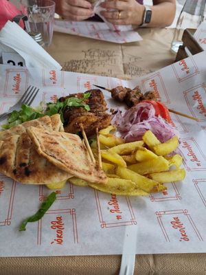 Vegan "portion", at Ladokolla  in Kefalonia