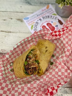 Vegan roti rol  at Broodbar Boer'n Bontje in Dordrecht