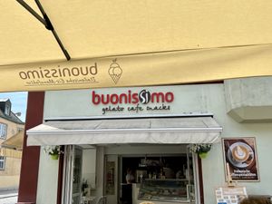 outside  at Buonissimo in Kulmbach