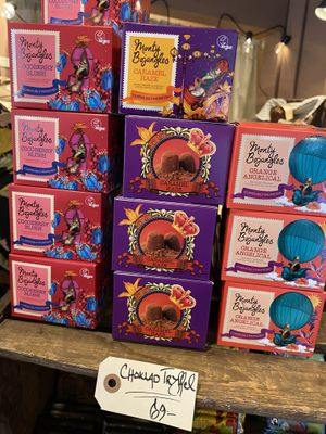 Vegan truffles  at Sweet Harmony  in Klippan