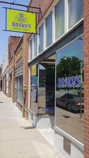  at Bosky's Vegan Grill in Springfield